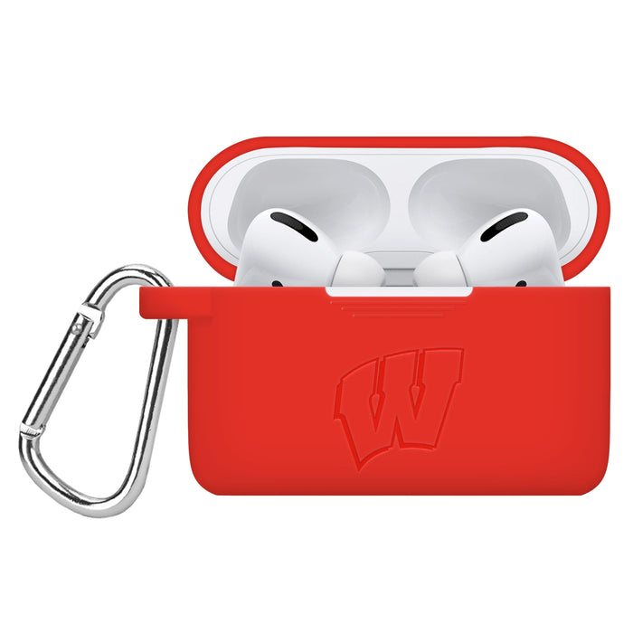Wisconsin Badgers Engraved AirPods Pro 1 & 2 Case Cover by Affinity Bands