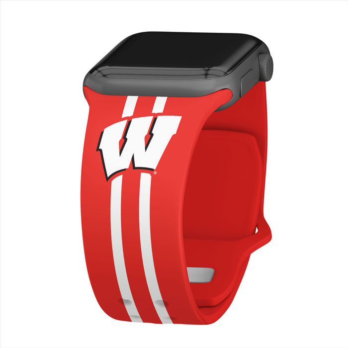 Wisconsin Badgers HD Apple Watch Band by Affinity Bands