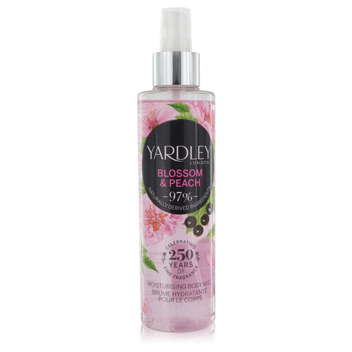 Yardley Blossom & Peach by Yardley London Body Fragrance Spray 2.6 oz for Women by Avera Group