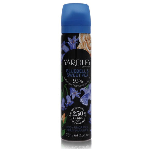Yardley Bluebell & Sweet Pea by Yardley London Body Fragrance Spray 2.6 oz for Women by Avera Group