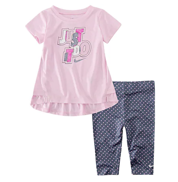 Nike Baby Girls 2-Pc. Dri-fit Tunic & Capri Set by Vanessa Jane