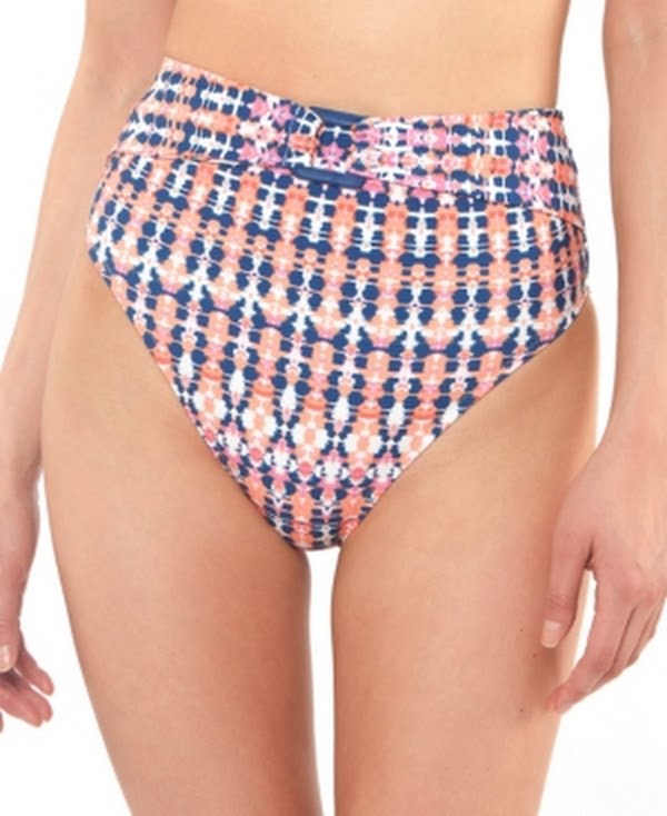 Jessica Simpson Laguna Beach Belted Bikini Bottom, Us Medium by Vanessa Jane