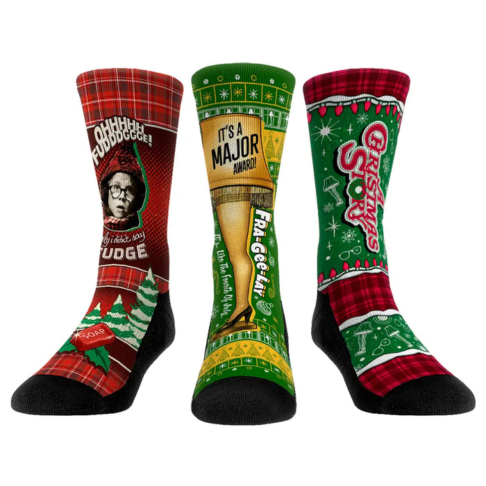 A Christmas Story - 3-Pack by Rock 'Em Socks