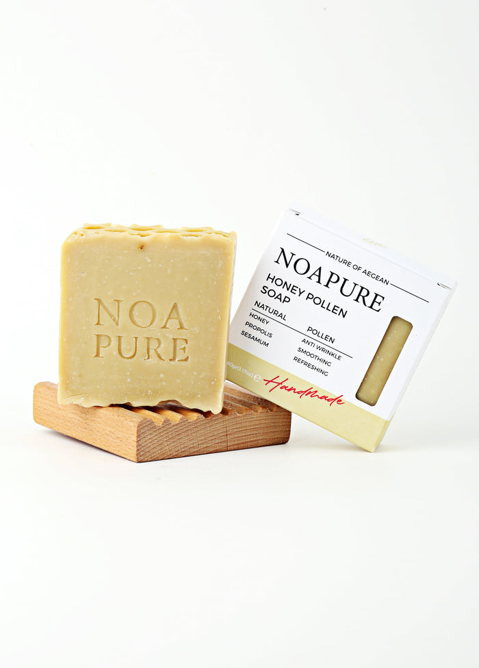 Honey Pollen Soap Bar by NoaPure.com