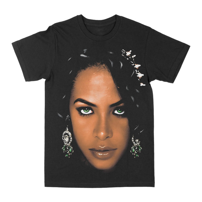 Aaliyah "Big Face" Graphic Tee by Obsessed with graphic tees