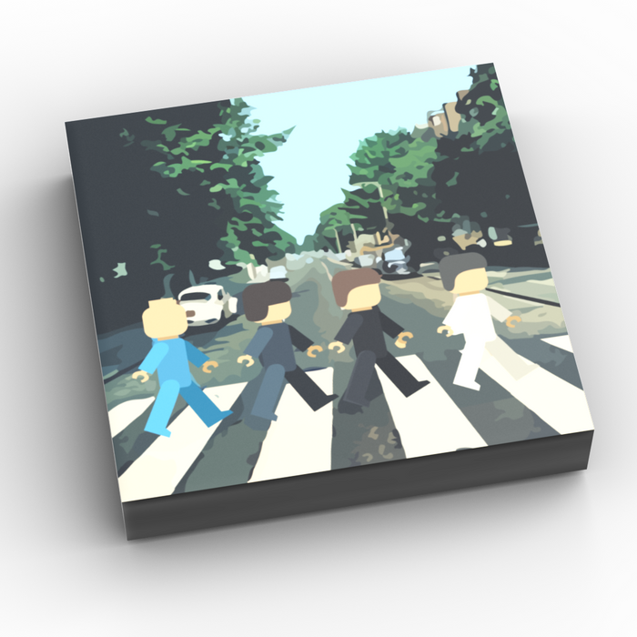 Buildr Road - B3 Customs Music Album Cover (2x2 Tile) made using LEGO part by B3 Customs