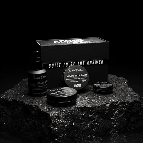ADG42 All-Natural Premium Beard & Body Gift Kit by Active Doodie Gear®