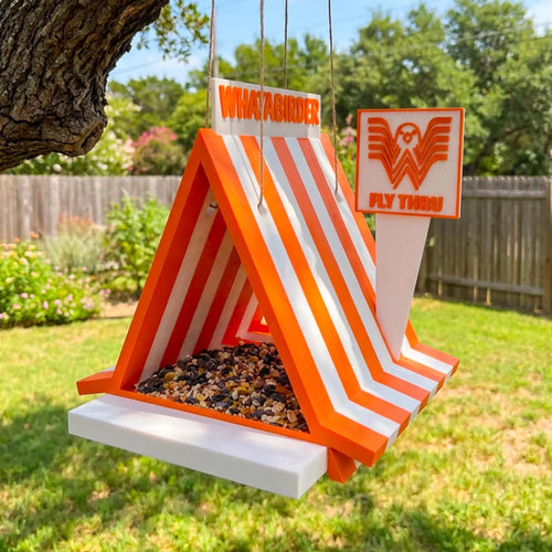 ADG42 The Whatabirder Parody Bird Feeder | Classic or Cafe Style by Active Doodie Gear®