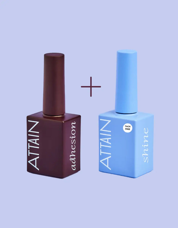 Adhesion + Shine Bundle by Attain Cosmetics