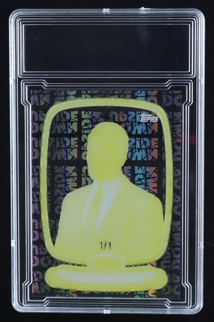 Agent Wallace 2024 Stranger Things High Tek Yellow 1 of 1 by Price Is Right Miami