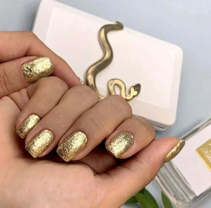Akzentz Gel Play - Glitz 24K Gold Leaf by The Nail Hub
