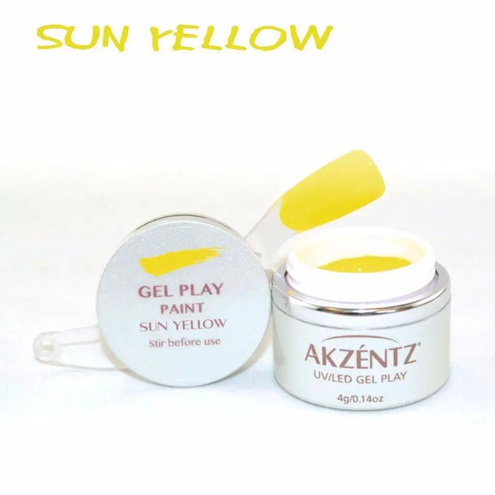 Akzentz Gel Play - Paint Sun Yellow by The Nail Hub