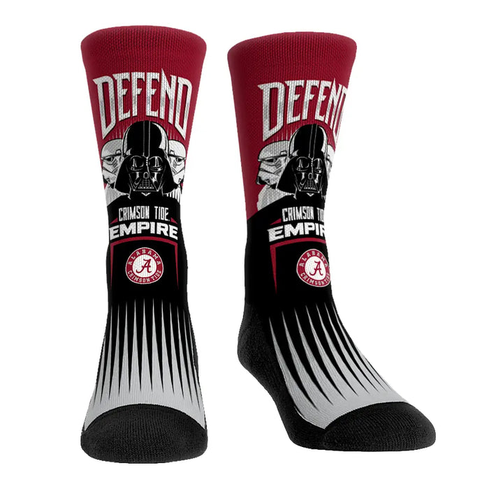 Alabama Crimson Tide - Star Wars - Defend The Empire by Rock 'Em Socks