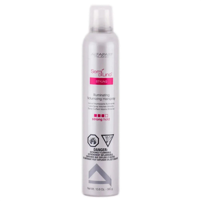 Alfaparf Milano Semi Di Lino Extra Strong Hold Illuminating Hairspray, 10.6 oz