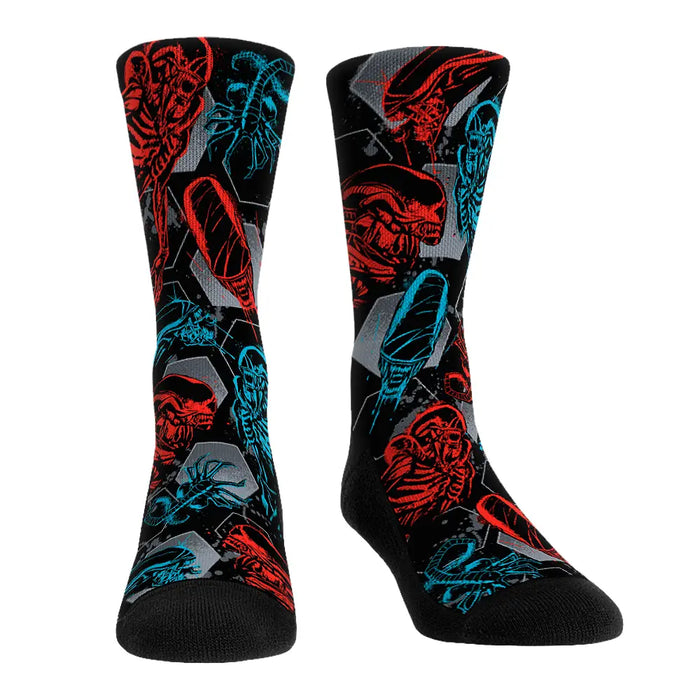Alien: Romulus - Xenomorph All-Over by Rock 'Em Socks