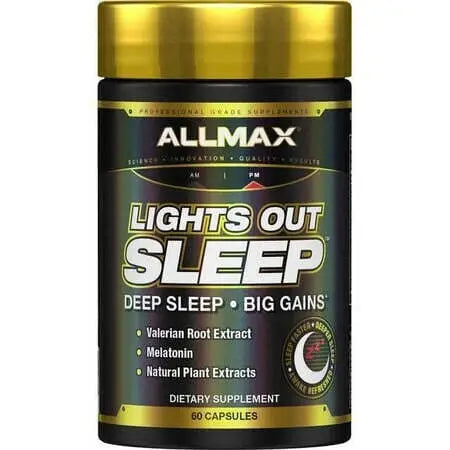 Allmax Lights Out Sleep, 60 Capsules by PoorBoySupplements.com