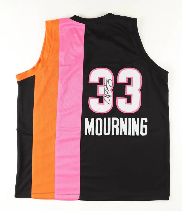 Alonzo Mourning Signed Jersey (JSA) by Price Is Right Miami