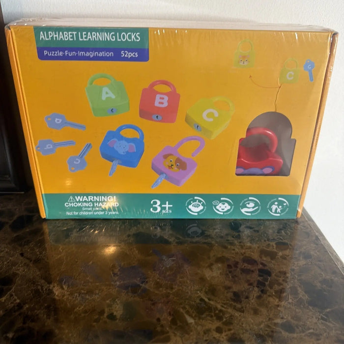 Alphabet Learning Lock Toy Set - Educational Game by Price Is Right Miami