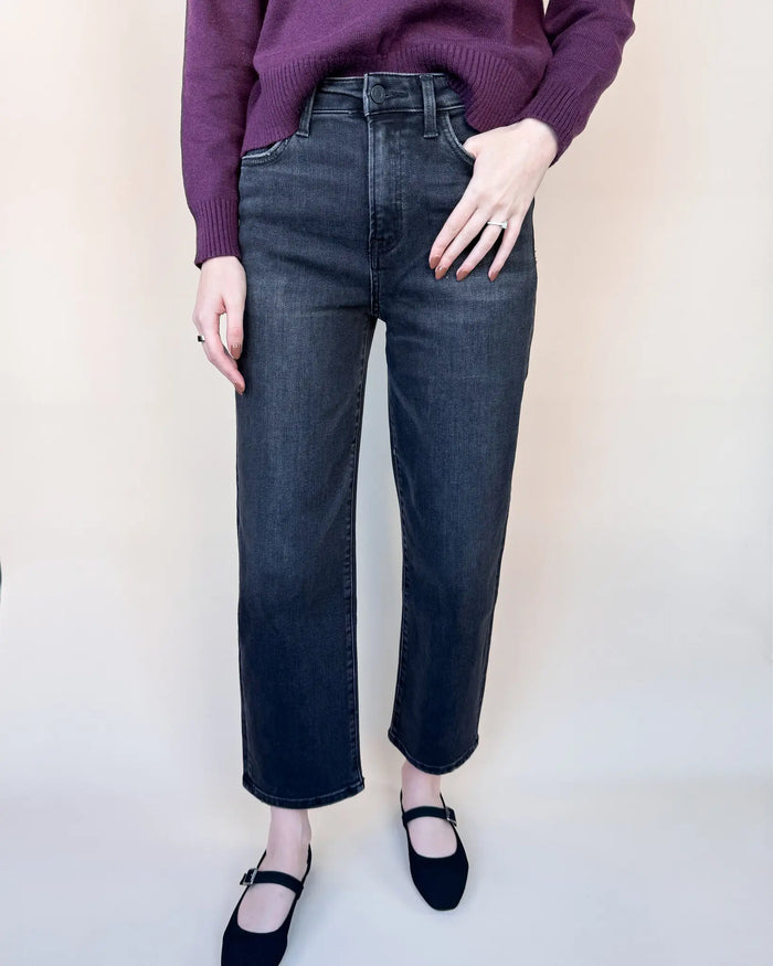 Amelia High Rise Barrel Jeans by Boutique 23