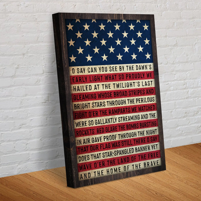 American Anthem Sign II by Tailored Canvases