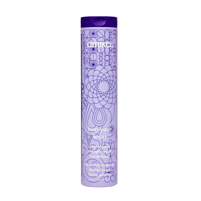 Amika Bust Your Brass Cool Blonde Strength Repair Conditioner by Nava Beauty