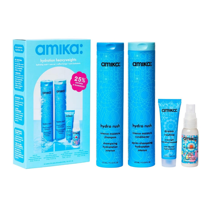 Amika Hydration Heavyweights Hydrating Wash + Care Set by Nava Beauty
