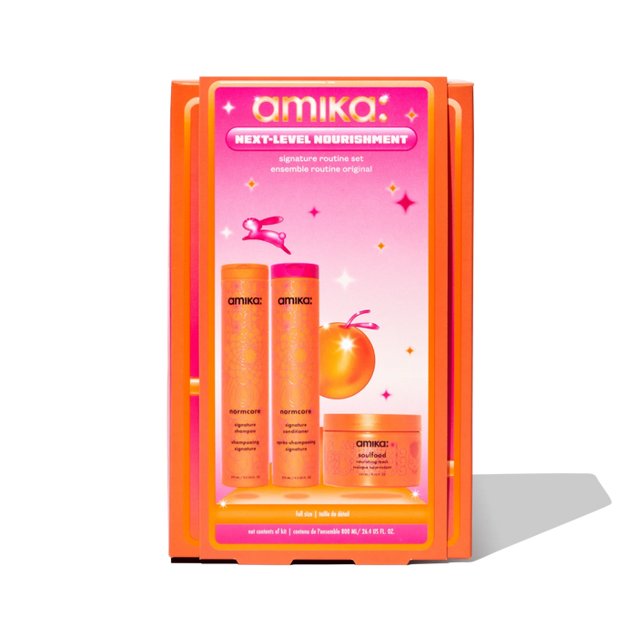 Amika Next-Level Nourishment Signature Routine Set by Nava Beauty
