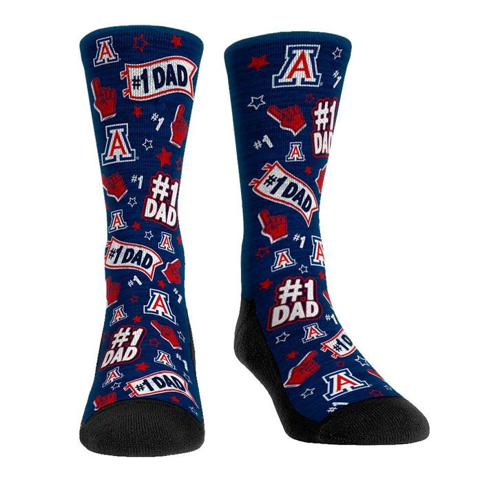 Arizona Wildcats - #1 Dad by Rock 'Em Socks