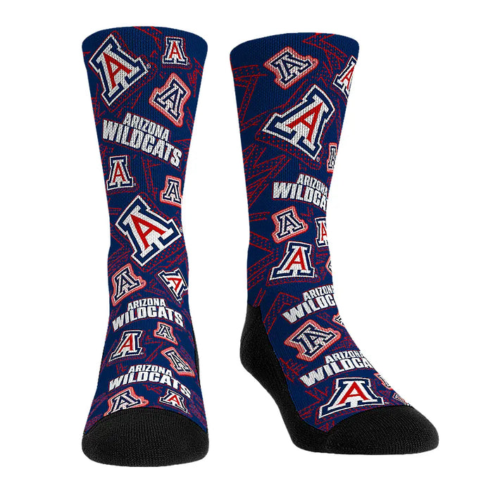Arizona Wildcats - Microdot All-Over by Rock 'Em Socks