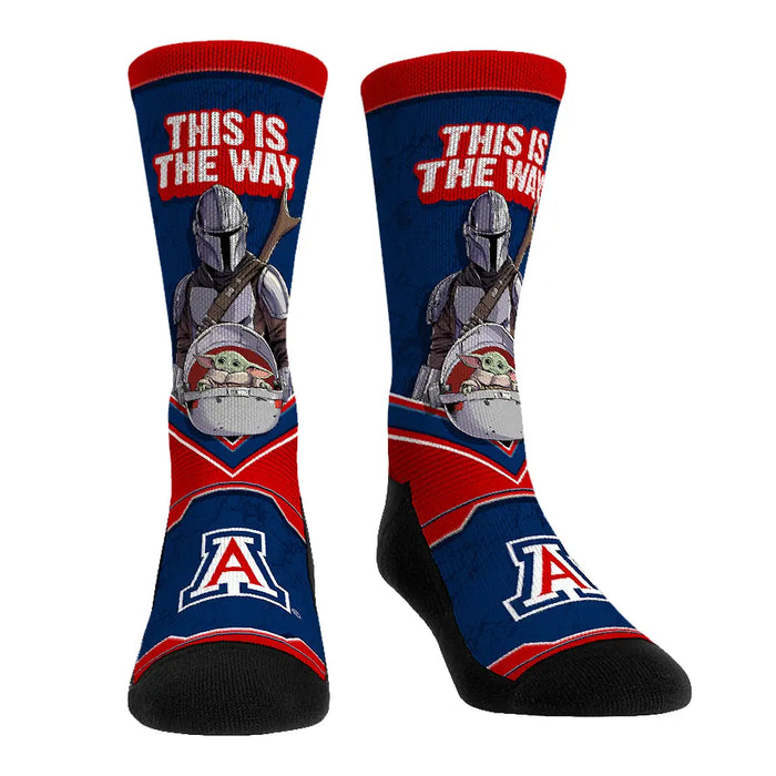 Arizona Wildcats - Star Wars - This is the Way by Rock 'Em Socks