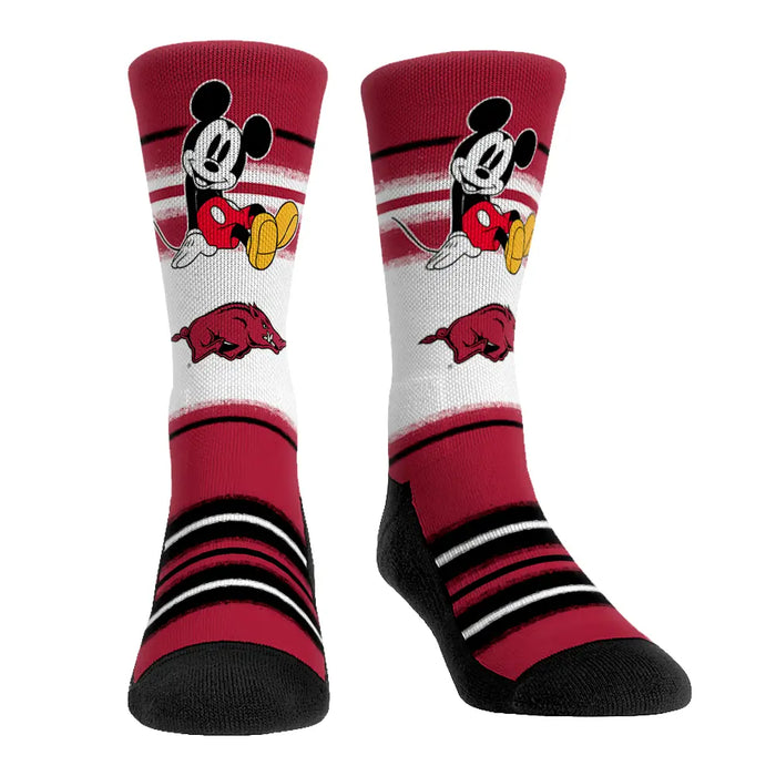 Arkansas Razorbacks - Disney - Sit Stripe by Rock 'Em Socks