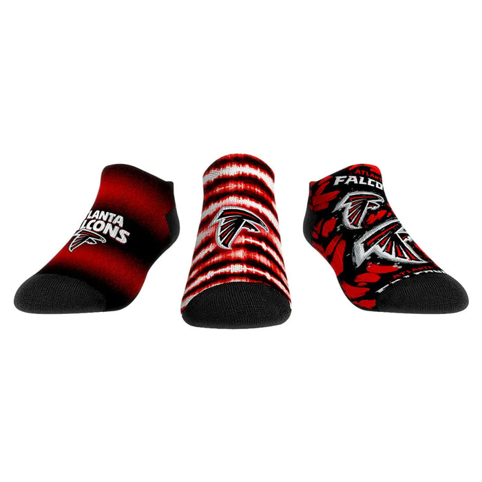 Atlanta Falcons - Low Cut - Make Some Noise (3-Pack) by Rock 'Em Socks