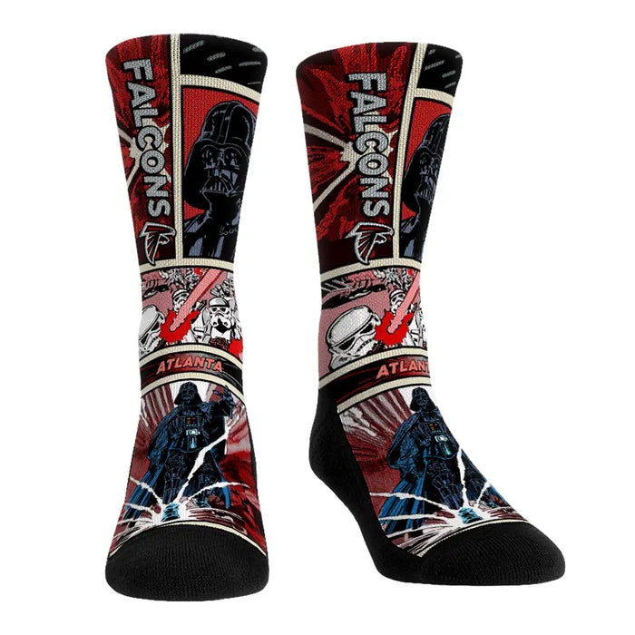 Atlanta Falcons - Star Wars - Empire Comic Strip by Rock 'Em Socks