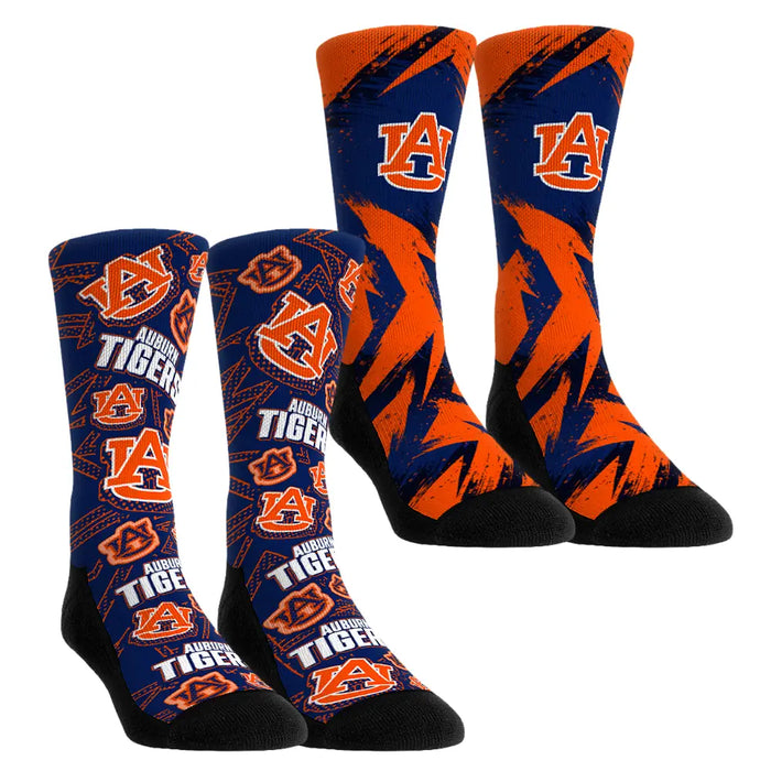 Auburn Tigers - Game Day 2-Pack by Rock 'Em Socks
