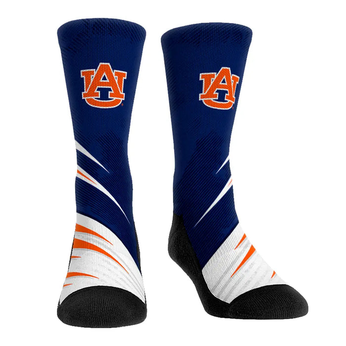 Auburn Tigers - Slash Slant by Rock 'Em Socks