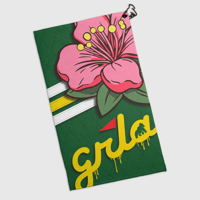 Azalea Drip Towel by Guerrilla Golf
