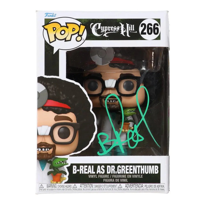 B-Real Signed Cypress Hill Funko Pop #266 (Beckett) by Price Is Right Miami