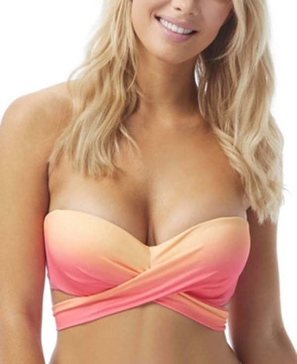 Coco Reef Bra Size Convertible Bikini Top by Vanessa Jane