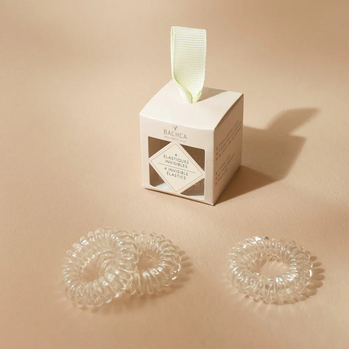 Bachca Invisible Cable Hair Elastics by Nava Beauty