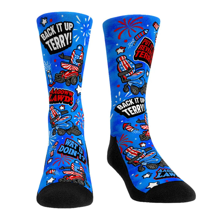 Back It Up Terry! by Rock 'Em Socks