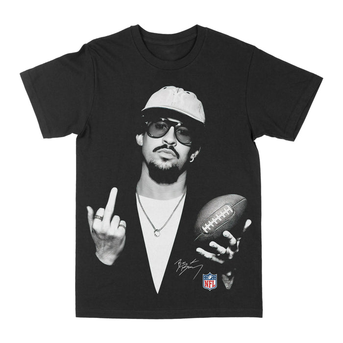 Bad Bunny "Superbowl Flipping It" Graphic Tee by Obsessed with graphic tees
