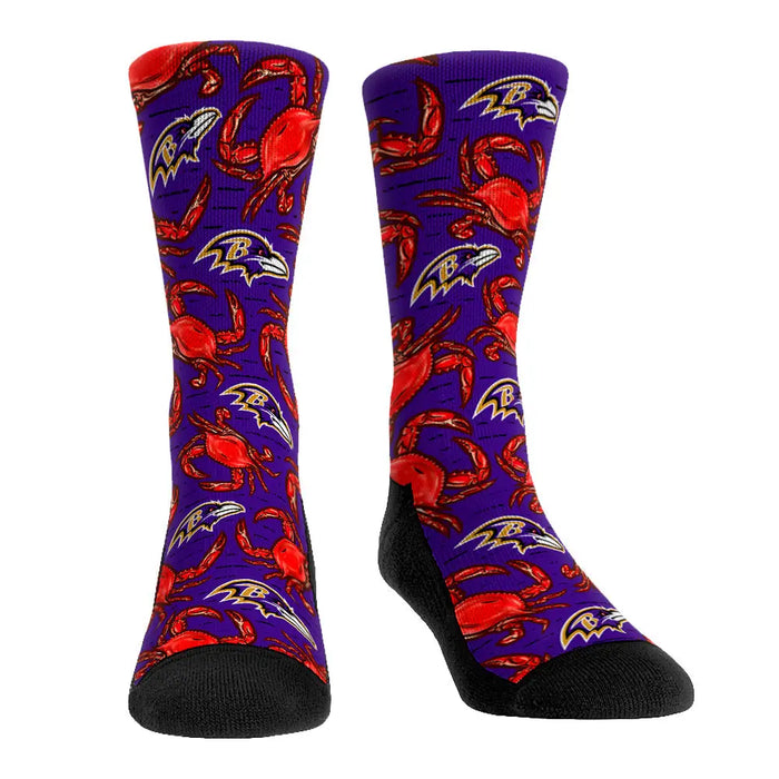 Baltimore Ravens - Crabs by Rock 'Em Socks