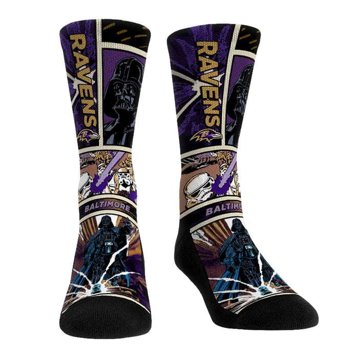 Baltimore Ravens - Star Wars - Empire Comic Strip by Rock 'Em Socks