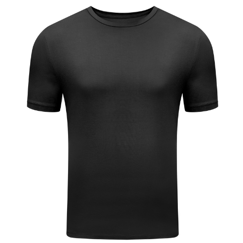 Men's Bamboo Rayon Crew Neck Tee Shirt by Bamboo Sports