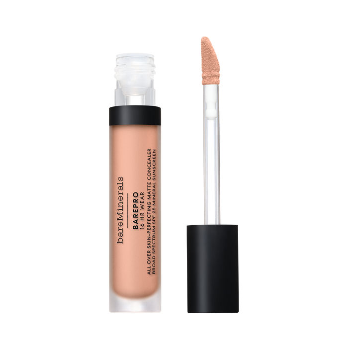 bareMinerals BAREPRO 16HR All Over Skin-Perfecting Matte Concealer Mineral SPF 25 by Nava Beauty