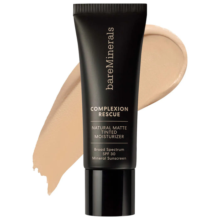 bareMinerals Complexion Rescue® Natural Matte Tinted Moisturizer Mineral SPF 30 by Nava Beauty