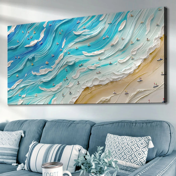 Beach Days Wall Art V by Tailored Canvases