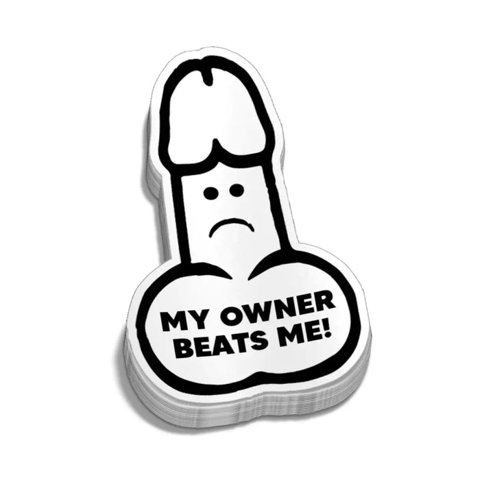 Beats Me Hard Hat Decal by Armed American Supply
