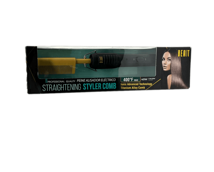 Beaut Straightening Styler Comb 400°F Max
