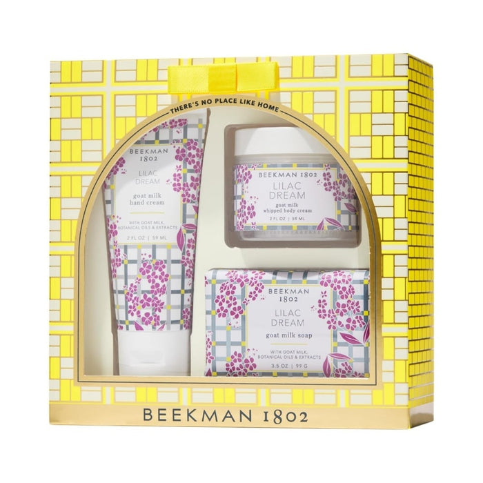 Beekman 1802 Wake up and Smell the Lilacs Bodycare Gift Set by Nava Beauty